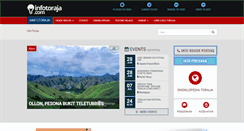 Desktop Screenshot of infotoraja.com